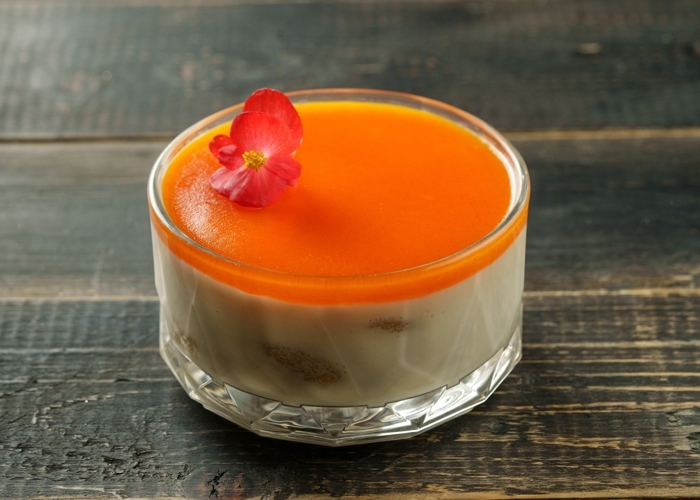 Ванильно-облепиховый тирамису